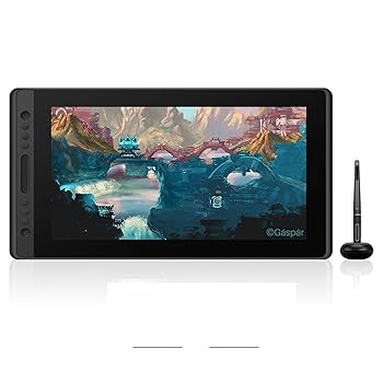【中古】グラフィック モニター描画タブレット スクリーン 15.6 インチ デジタル タブレット描画ディスプレイ、バッテリー不要のスタイラス ペン付き|AJIMURA-SHOP