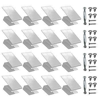 【中古】ストーム ウィンドウ クリップ、窓ボードアップ クリップ | ビスタドアハンドル付きストームウィンドウクリップ,シャッターハードウェア悪天候用