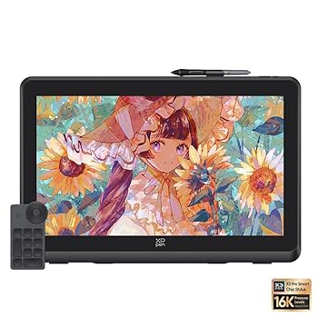 【中古】XPPen 液ため桶 21.5in 液晶経口避妊薬 2.5k QHD 大画面 Calman公証見せびらかす X3 Pro書き込み 押し手デバイス付き添い人 VESA相応う 小間絵仕立て上げる お絵描