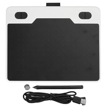 【中古】8192レベルのプレッシャー、233pps 5080lpi、デジタルアートのカスタマイズ可能なキー、アニメーション、教育、携帯電話、タブレット、ラップト