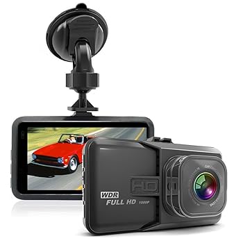 【中古】TmDeken ドライブレコーダー 車載カメラ ビデオカメラ 1080PフルHD 300万画素 3インチ 120&deg;広角 Gセンサー搭載 エンジン連動 WDR 動き検知 駐車｜AJIMURA-SHOP