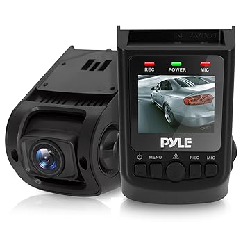 【中古】DVR ドライブレコーダー - フルHD 1080p 車載ダッシュカメラ ビデオ録画システム ユニバーサルダッシュボード/フロントガラスマウント