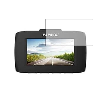 【中古】メディアカバーマーケット【対応】ドライブレコーダー GoSafe 34G /PAPAGO 機種用【強化ガラス同等の硬度9H ブルーライトカット クリア光沢 液晶