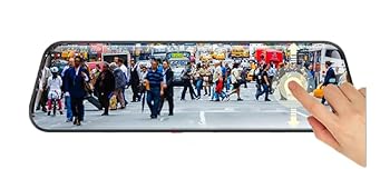 【中古】【未使用】SATELLADEN フルスクリーン 「タッチパネル式ドライブレコーダー」1080p ナイトビジョン バックカメラ付き DVR-L66Pro TITAN タイタン (フルセッ