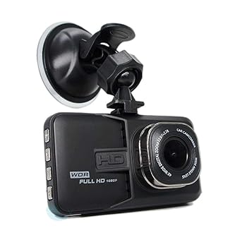 【中古】【未使用】3インチ画面搭載ドライブレコーダー 暗視対応バックカメラ付属 1080P録画 500万画素 循環録画 Gセンサー搭載 FMTFH06H