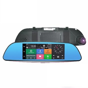 【中古】Boomboost 7インチ専用Android 4 4ドライブレコーダー双カメラバックミラー1080 P全高清画素Bluetooth無線FM地図無料更新ROM 16gb｜AJIMURA-SHOP