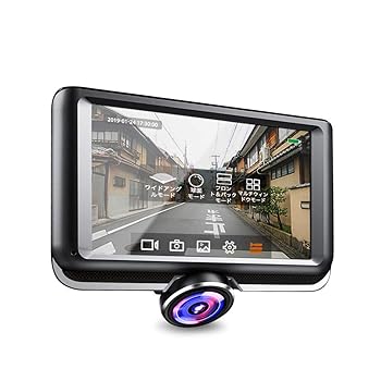 【中古】boosi 360度ドライブレコーダー 水平360°超広視野角 動体感知機能 駐車監視 重力センスし 事故のビデオを 自動にロックする ライブ4画面プレビ