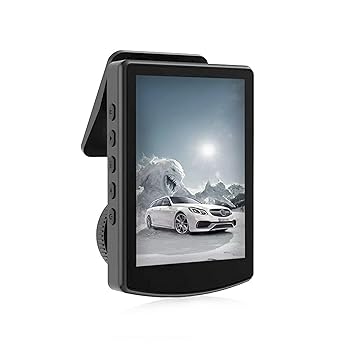 【中古】【未使用】ミニドライブレコーダー、FHD 1080P DVR、広角ドライビングレコーダー、3.2インチIPS画面、ループ録画、Gセンサー、モーション検出、衝突検知、