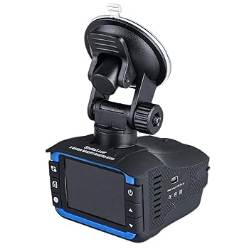【中古】ドライビングレコーダー 車DVRドライビングレコーダー移動レーダー2インチ1検出器デュアルボイス放送早期警告機器 広角ドライブレコーダー (色 :