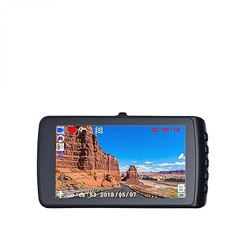 【中古】【未使用】ドライビングレコーダー 車のDVRカメラのビデオフルHD 1080p 1296pの登録レコーダーの自動車のドライブのデュアルダッシュカムビデオカメラ 広角