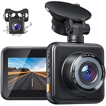 【中古】ドライブレコーダー 前後カメラ 1080PフルHD 340度広角視野