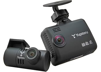 【中古】2022年発売 ユピテル オービス警報搭載 前後2カメラドライブレコーダー Y-240Rd