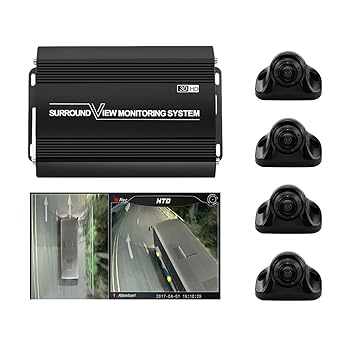 【中古】3Dアラウンドビュー ドライブレコーダー 中型大型車対応 1080P AHD対応 Sonyレンズ 全方向3Dバードビュー