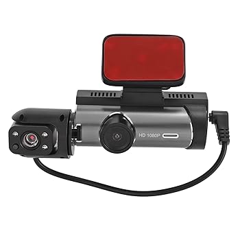 【中古】Vbestlife ダッシュカム フロント リア、1080P HD ビデオ 3.16 インチ ディスプレイ モーション検出 360 度回転レンズ、ループ ビデオ録画車のダ