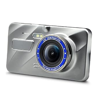 【中古】【未使用】ドライブレコーダー 高精細な4インチ亜鉛合金駆動レコーダー IPS. 逆画像のデュアルレコーディング前後の画面 取り付けが簡単｜AJIMURA-SHOP