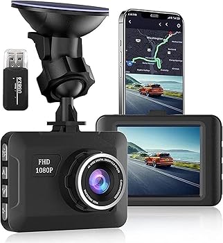 【中古】【未使用】ドライブレコーダー 車のダッシュカメラ 1080P 2.7 インチ 170° 広角車のカメラ車のダッシュカム 駐車モードモーション検出付き ドラレコ