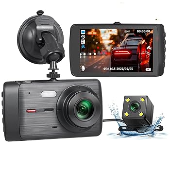 【中古】【未使用】ドライブレコーダー 車 DVR フル HD 1080P ダッシュカム リアビューカメラ 運転ビデオレコーダー 駐車モニター ナイトビジョン 自動ダッシュカム