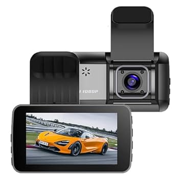 【中古】【未使用】車用ダッシュカム、車DVR WiFiフルHD 1080Pダッシュカムリアビュー車両カメラドライブビデオレコーダーナイトビジョン自動ダッシュカムGPS,Witho｜AJIMURA-SHOP
