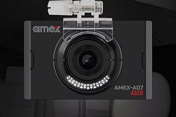 【中古】AMEX正規品 ドライブレコーダー 前方カメラのみ 200万画素 対角140° 水平118° 垂直65° 3年保証 AMEX-A07P