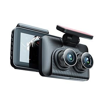 【中古】ダッシュカム フロントとリア 内側 3カメラ 1080+720+480P 4インチ 車バックミラー 車ビデオ録画 ビデオカメラ ナイトビジョン 車カメラレコーダ 7,259円