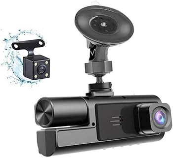 【中古】【未使用】ドライブレコーダー ミラー型 4K レンズ反転画像駐車監視車 DVR 超広角記録 24時間駐車監視1080P 3カメラ全方位録画カメラ ドライブレコーダー&|AJIMURA-SHOP