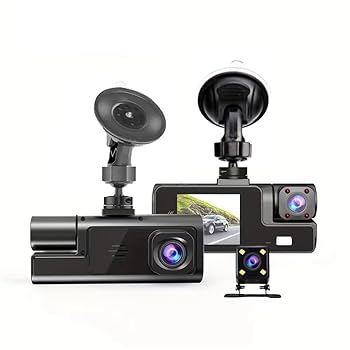 【中古】自動車に適した3レンズWIFIドライブレコーダー、バックカメラ付き2インチ自動車DVR、1080 Pフロント車内とリアカメラナイトビジョン記録レコーダ|AJIMURA-SHOP
