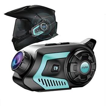 【中古】【未使用】2 KオートバイWIFIヘルメットBluetoothトランスレータドライブレコーダー、IP 66防水無線移動接続ループ録音、騒音低減、1000メートル同時6人ト