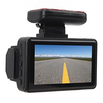 【中古】デュアルレンズダッシュカム車のフロントとリア3インチ回転可能なIPSスクリーンナイトビジョン1080P HD車ドライブレコーダーダッシュボードカメ