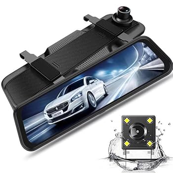 【中古】【未使用】型ドラレコ デジタル ドライブレコーダードラレコ 1080p ドライブレコーダー 前後カメラドラレコ 10インチips大画面 パネル式 10インチipsスン