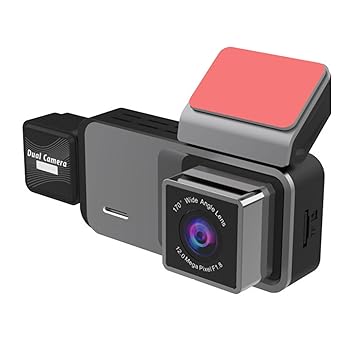 【中古】ダブルレンズドライブレコーダー車両用 1080P ビデオ品質 3.39 インチディスプレイダッシュボードカメラ夜景ドライブレコーダー循環