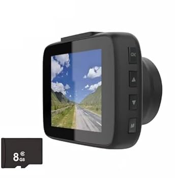 【中古】【未使用】100W 720P 車用ドライブレコーダー シングルカメラ 車両ダッシュカム サポート サイクル記録 & モーション検出