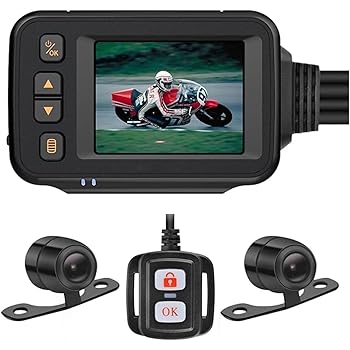 【中古】otoye バイク用ドライブレコーダー 2.0インチオートバイカメラ フロント1080P/720Pデュアルレンズ 防水Wi-Fi停?監視モード 春のツーリング対応 13,445円