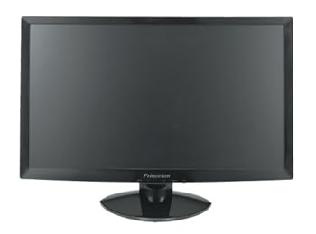 【中古】Princeton 23型広広とした 白いことLEDうしろ側点火装置積み上げる 液晶見せびらかす (黒いこと) PTFBUF-23W