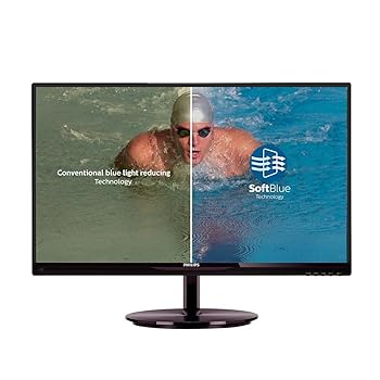 【中古】PHILIPS(ディスプレイ) 21.5型AH-IPSパネル採用ワイド液晶ディスプレイ 5年間フル保証 ソフトブルー技術＋フリッカーフリー 224E5EDSB/11｜AJIMURA-SHOP