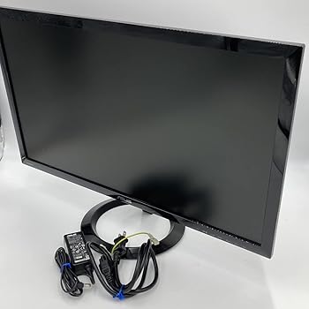 【中古】ASUS ゲーミングモニター24型 盛りだくさん固定ディスク見せびらかす (返事をするす早さ1ms / HDMI×2界面,D-sub/金棒引き内蔵 / 3年引き受ける) VX248H