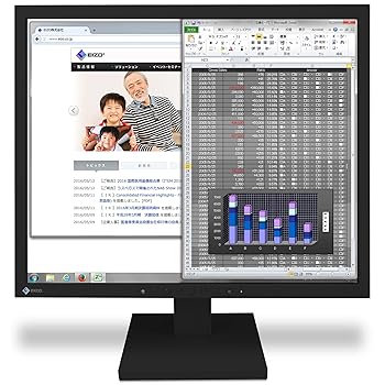 【中古】EIZO FlexScan S1934-TBK （19.0型モニター/1280&times;1024/スクエアモデル/疲れ目軽減/ブラック/The warranty is valid only in Japan）｜AJIMURA-SHOP