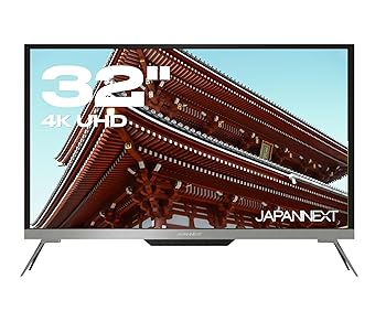 【中古】JAPANNEXT JN-IPS320UHD 4K 32インチ液晶ディスプレイ アルミ製 AMD freesync UHD PCモニター