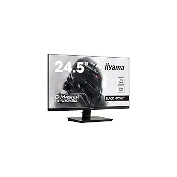 【中古】iiyama ゲーミング モニター ディスプレイ G2530HSU-B1 (24.5インチ/1ms/フルHD/TN/DisplayPort,HDMI,D-sub)