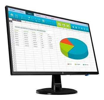 【中古】HP 23.8インチ1920X1080 N246vモニターHP 23.8インチ1920X1080 N246vモニター