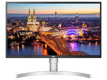【中古】LG 27UL550-W 27型 4K 液晶見せびらかす HDR相応う