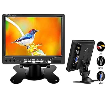 【中古】【未当て嵌める】[METIS]管する 7in 見せびらかす VGA/AC/HDMI有線テレビ付き添い人 内蔵金棒引き Raspberry Pi相応う 1080p液晶 HDMI VGA AV USB BNC 界面 パソコン/DV