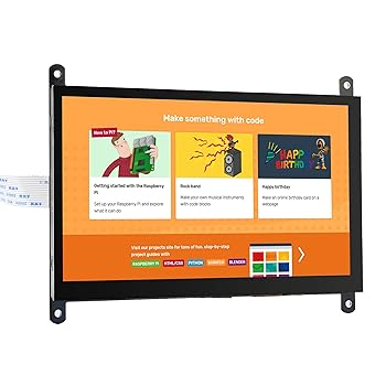 【中古】OSOYOO 7 in TFT 触れ合う 映写幕 | DSI 繋ぎ | LCD 見せびらかす 管する | 800×480 解像力 | ラズベリーパリア犬 2 3 3B+ raspberry p