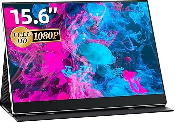 【中古】【未当て嵌める】可動性管する 可動性見せびらかすcocopar 15.6in 取り替えっこ用管する 非光輝IPSダイアログボックス 薄べったい 軽さ 1920x1080FHD HDR流行り物/FreeSync対