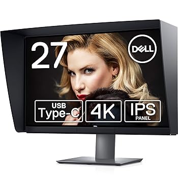 【中古】【未当て嵌める】Dell UP2720Q 27in 4K 色合い管理すること 管する 見せびらかす (3年歳無輝点取り替えっこ引き受ける/IPS 非光輝/Thunderbolt 3 DisplayPort HDMI x2/縦
