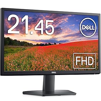 【中古】【未使用】Dell SE2222H 21.45インチ モニター ディスプレイ (3年間交換保証/FHD/VA 非光沢/HDMI D-Sub15ピン/傾き調整)|AJIMURA-SHOP