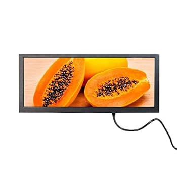 【中古】VSDISPLAY 12.3インチモニター 解像度 1920x720 600輝度 60hz IPS広視野角 HD USB VGA信号映像