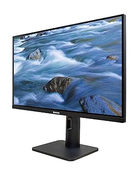 【中古】4K モニター 27インチ ディスプレイ (IPS非光沢 USB Type-C HDMI 高さ調整 縦置き 角度調節可能 VESA ブルーライト軽減)