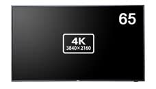 【中古】【未当て嵌める】65型大画面4K液晶見せびらかす 小ざかしいNECディスプレイソリューションズ MultiSync LCD-E658