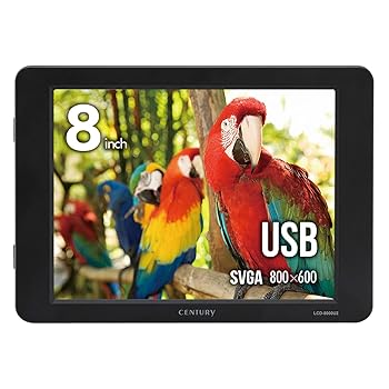 【中古】世紀 8inUSB繋ぎ合わせる控え選手管する plus one LCD-8000U2BV2_FP