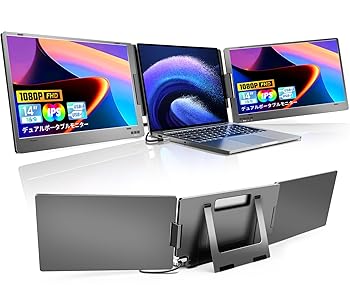 【中古】【2025新御出まし】ROADOM 移動性管する 14in トリプル管する 11.6~15.6in万覚え帳マイコン用 デュアル管する 360°回転させる 軽銀アロイ製